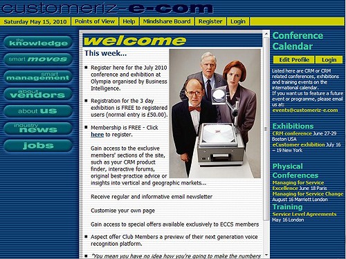 Consumer Research and Customer Relationship Management site.
