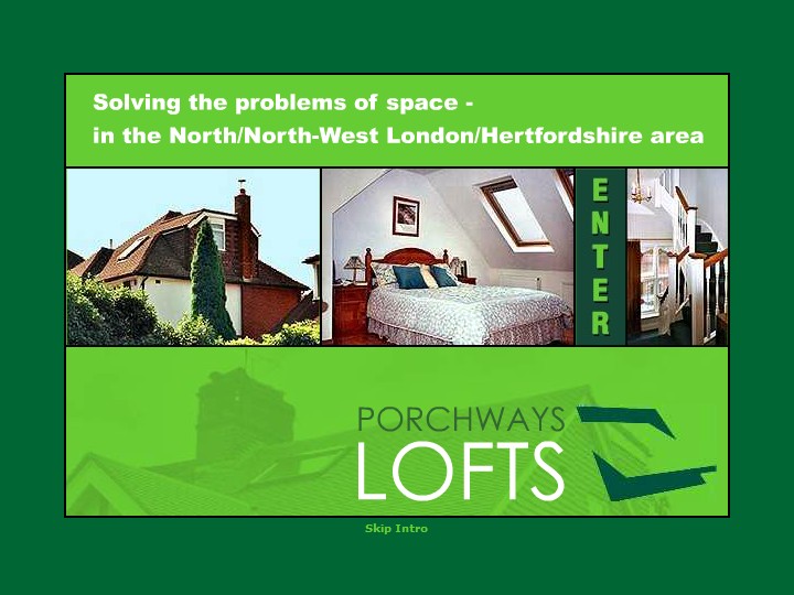 Website for North London-based company specialising in high-quality loft conversions.